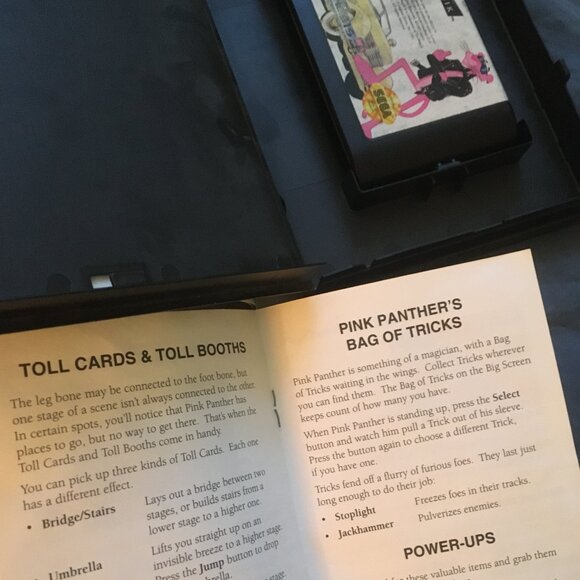 Pink Panther Goes to Hollywood Sega Genesis game, 1993 - Picture 11 of 11